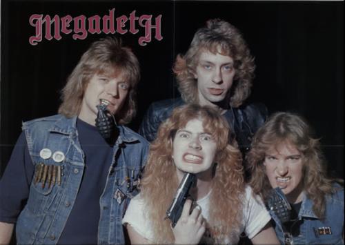 Megadeth Killing Is My Business + Poster UK vinyl LP